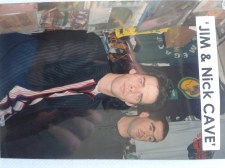 in the shop with Nick Cave