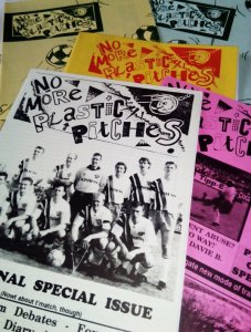 no more plastic pitches etc