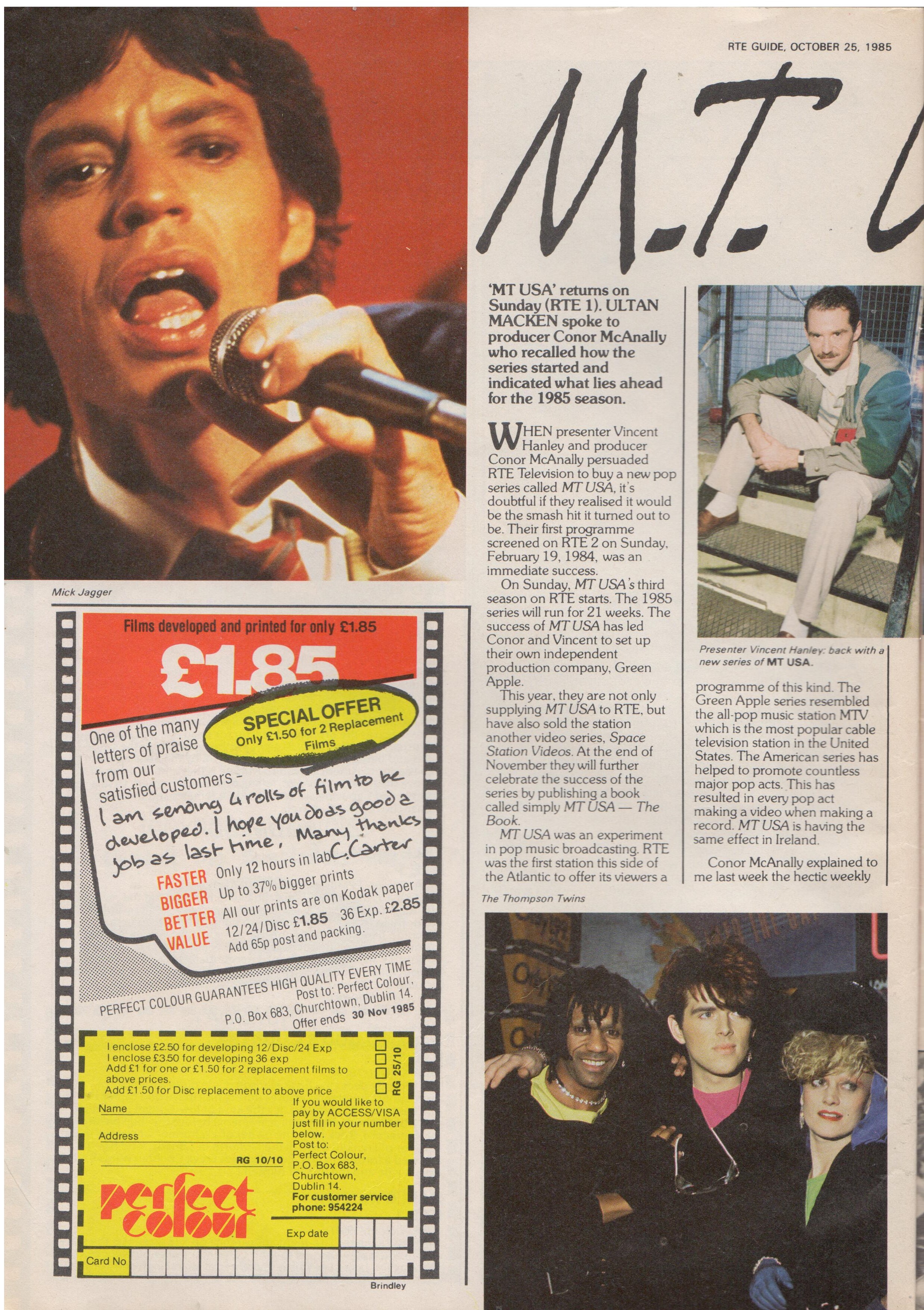 Vincent Hanley Rte VINCENT HANLEY’S ABSOLUTE FABULOUSNESS – The Blackpool Sentinel
