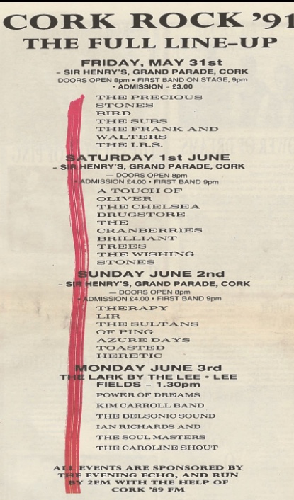 Cork Rocks - via Fanning Sessions